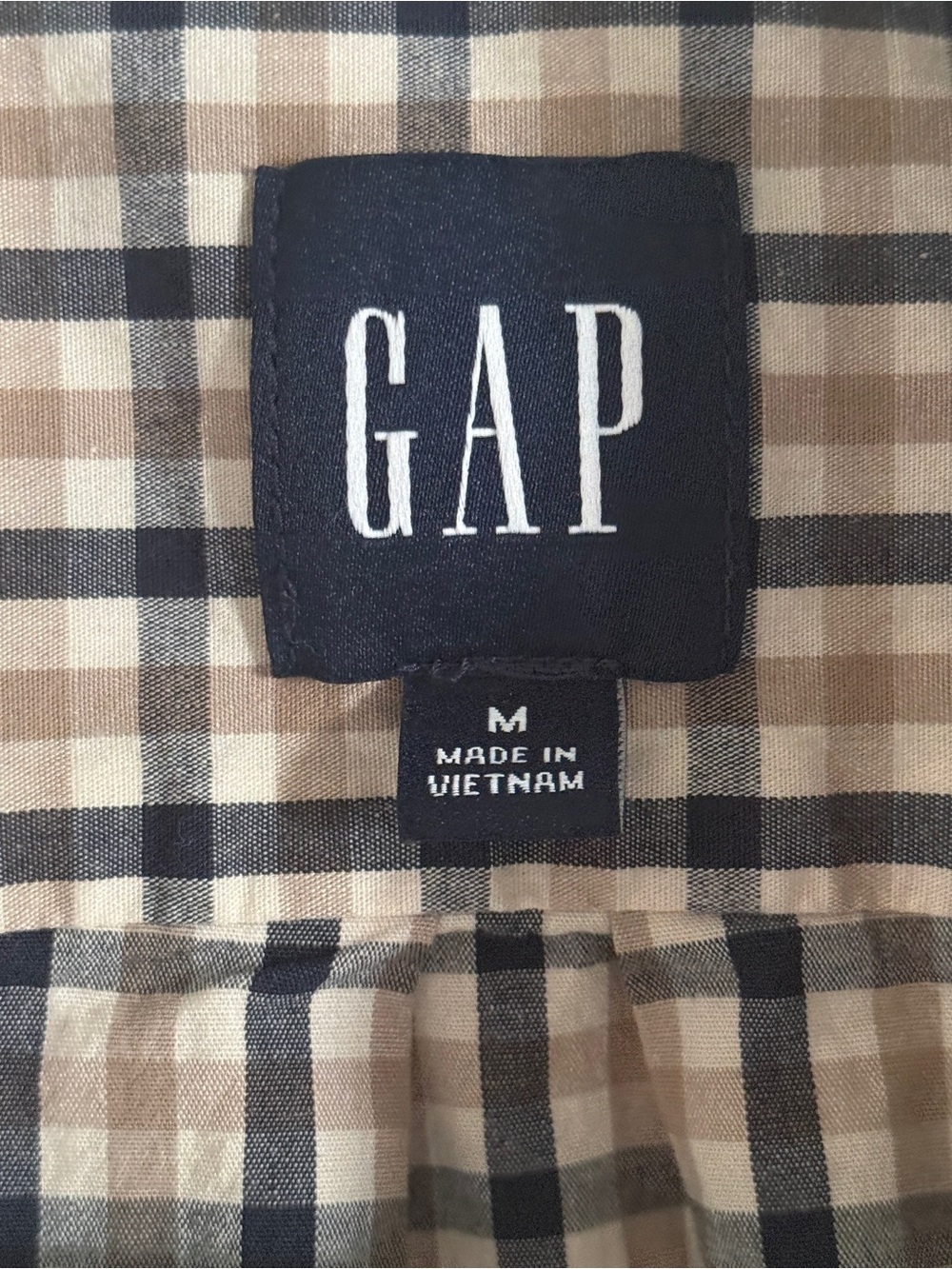 gap plaid button down - Picture 5 of 8